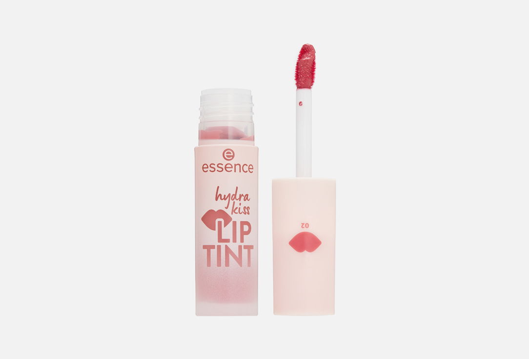 essence Glossy Lip tint Hydra kiss 02, Vintage rose 4 ml essence Glossy Lip tint Hydra kiss