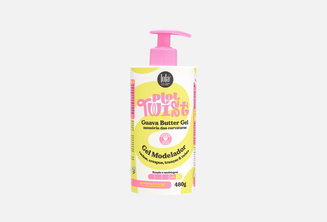 Lola from Rio Styling Gel For Curly Hair Plot Twist guava Buttergel