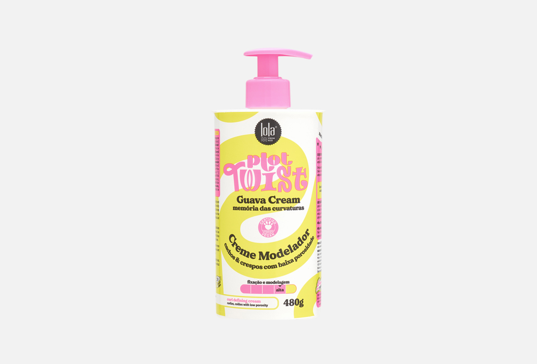 Lola from Rio Styling Cream for Curly Hair Plot Twist guava Curl Styling Cream