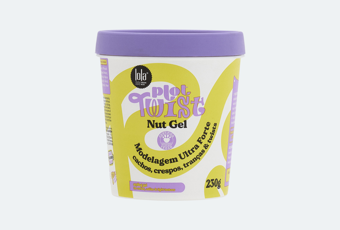 لولا فروم ريو جل تصفيف مطفي للشعر المجعد بلوت تويست نوت جيل سترونج هولد