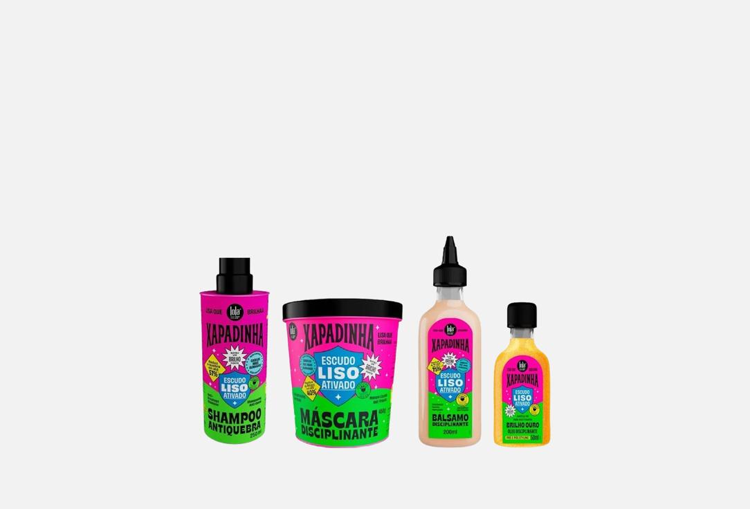 Lola from Rio Hair care Set Xapadinha Anti-Breakage and Frizz Kit 4 pcs Lola from Rio Hair care Set Xapadinha Anti-Breakage and Frizz Kit