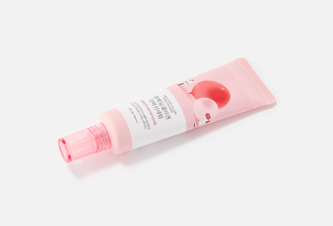 Round Lab Collagen-boosting sun-serum Camellia Deep Collagen Firming Sun Serum