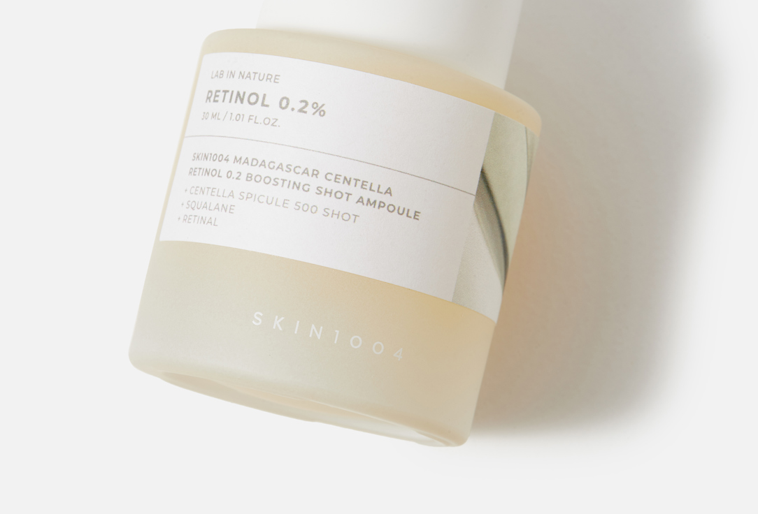 Skin1004 Retinol + centella micro-spicule boosting ampoule Madagascar Centella Retinol 0.2