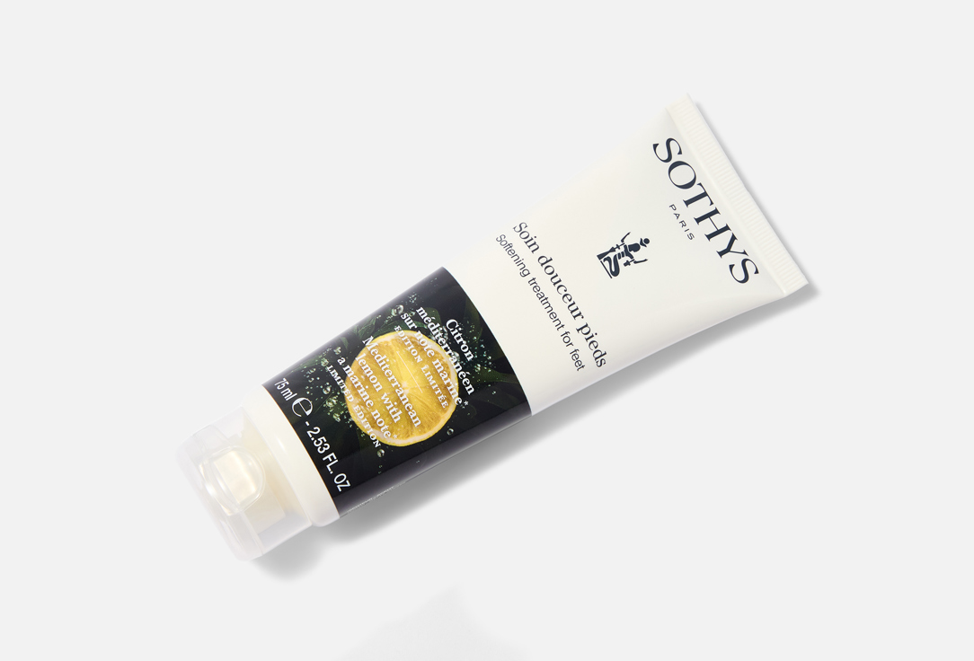 Sothys Moisturizing & nourishing foot cream Mediterranean Lemon 75 ml Sothys Moisturizing & nourishing foot cream Mediterranean Lemon