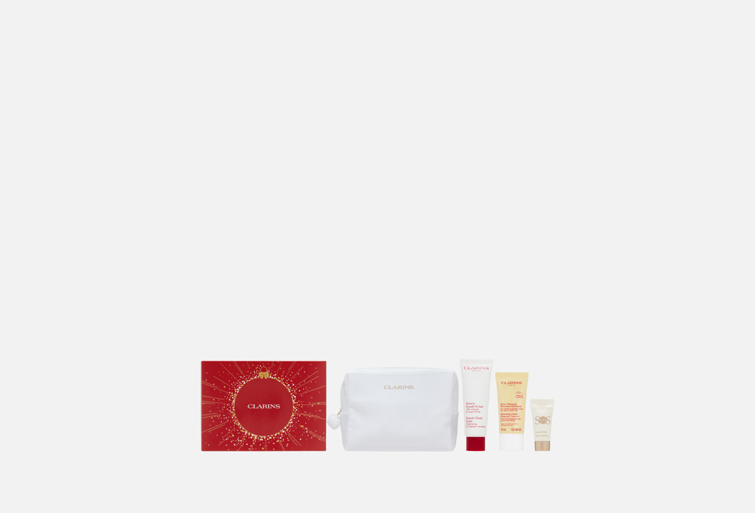 Clarins Набор в косметичке BEAUTY FLASH BALM HOLIDAY