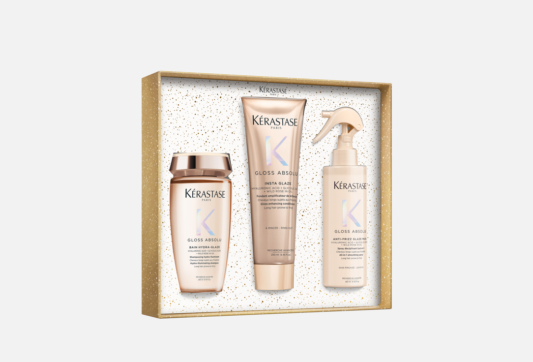 kerastase Hair Care Set Gloss Absolu 3 pcs kerastase Hair Care Set Gloss Absolu