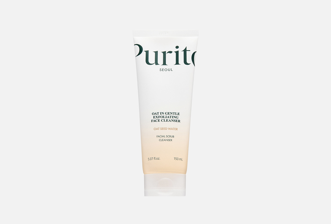 Purito Gentle oat-particle exfoliating Face cleanser Oat-In
