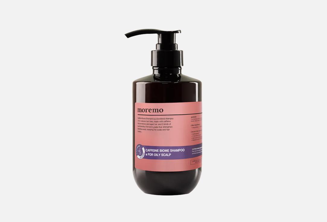 Moremo Nourishing & Repairing Shampoo for oily scalp Caffeine Biome Shampoo