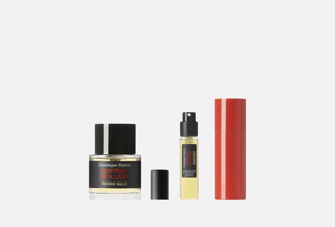 Frederic Malle Eau de parfum & Parfume case set Portrait of a lady