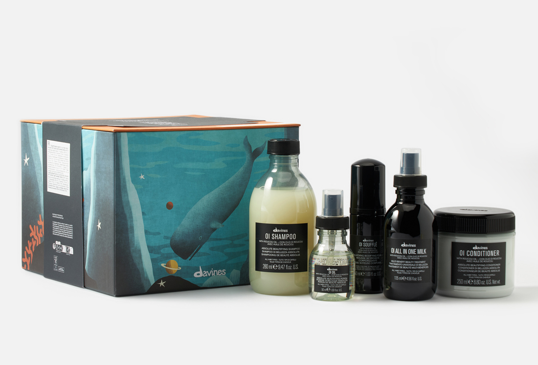Davines Hair Care Set Deep Marine World 5 pcs Davines Hair Care Set Deep Marine World