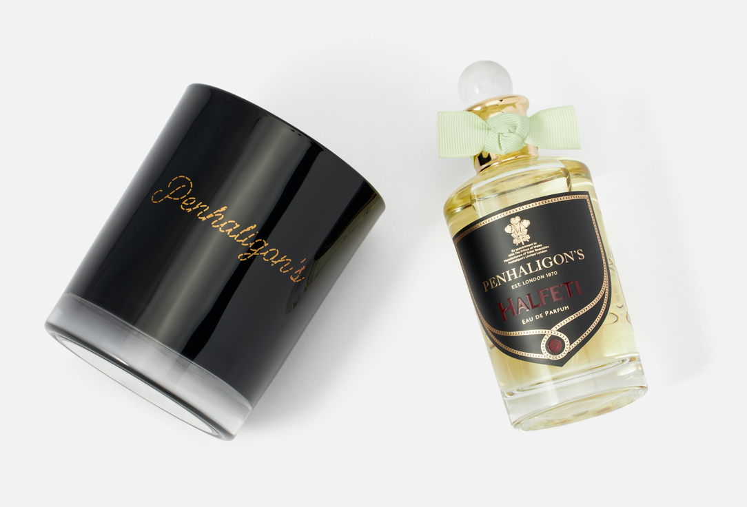  بنهالغنز مجموعة ماء عطر وشمعة معطرة هالفِتي