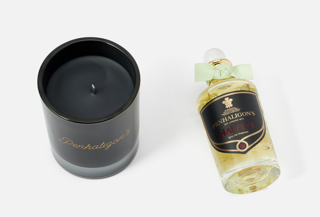  بنهالغنز مجموعة ماء عطر وشمعة معطرة هالفِتي