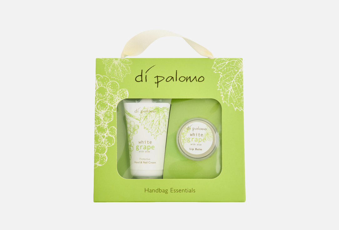 Di Palomo Lip Balm & Hand Cream Set White Grape Handbag Essentials 2 pcs Di Palomo Lip Balm & Hand Cream Set White Grape Handbag Essentials