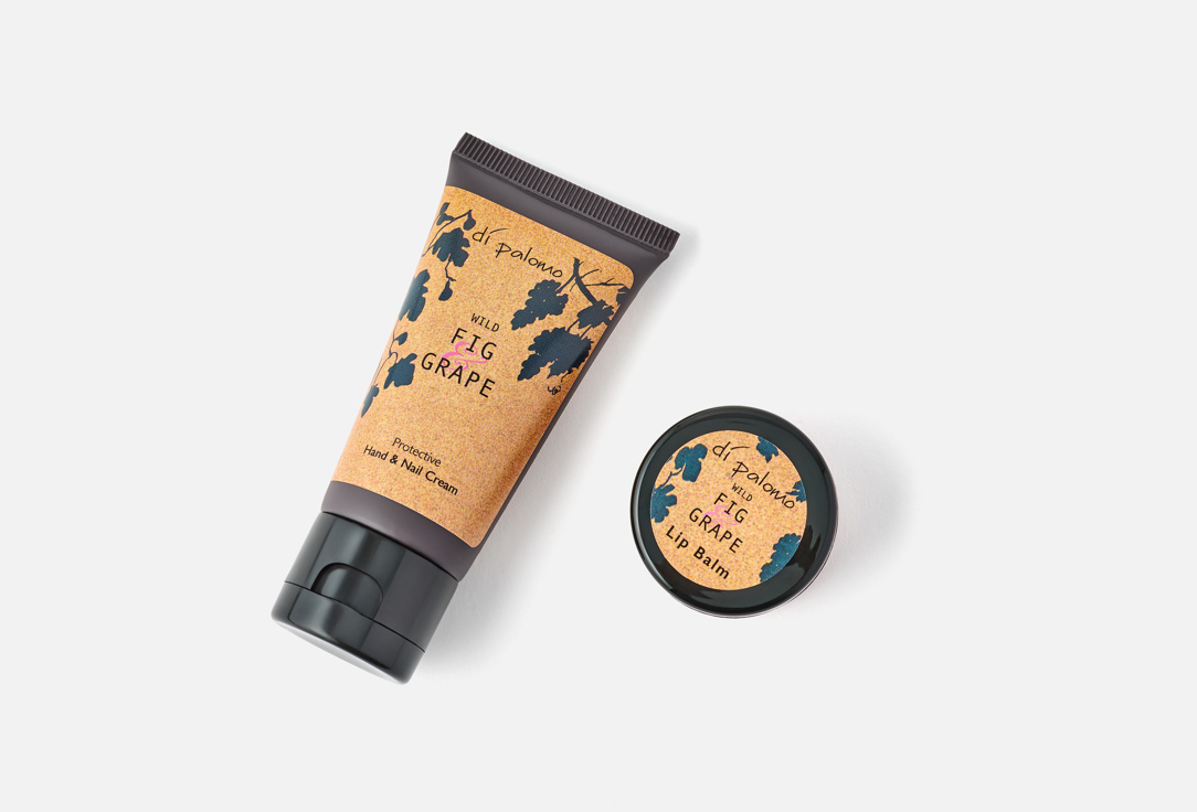 Di Palomo Lip Balm & Hand Cream Set Fig & Grape Handbag Essentials 2 pcs Di Palomo Lip Balm & Hand Cream Set Fig & Grape Handbag Essentials