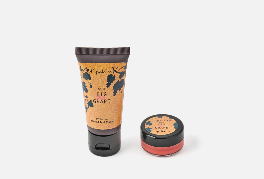 Di Palomo Lip Balm & Hand Cream Set Fig & Grape Handbag Essentials 2 pcs Di Palomo Lip Balm & Hand Cream Set Fig & Grape Handbag Essentials