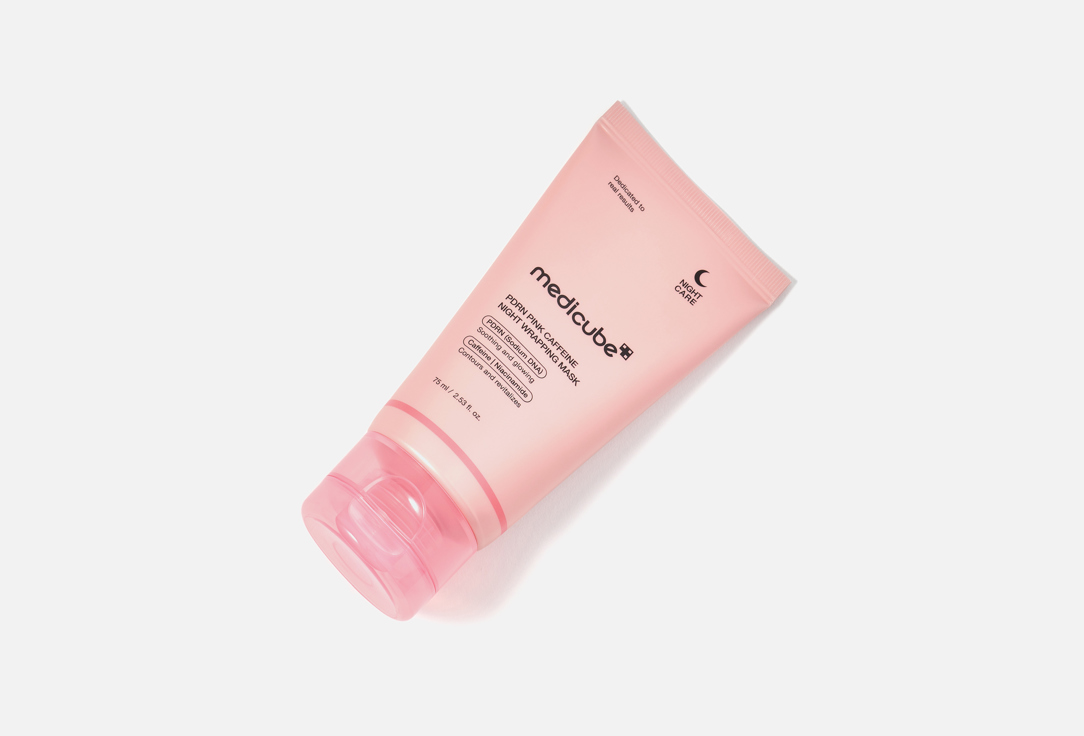 Medicube Восстанавливающая ночная маска для лица PDRN Pink Caffeine Night Wrapping Mask