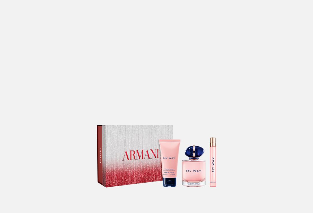 Armani Eau De Parfum and Perfumed Body Lotion Set My way