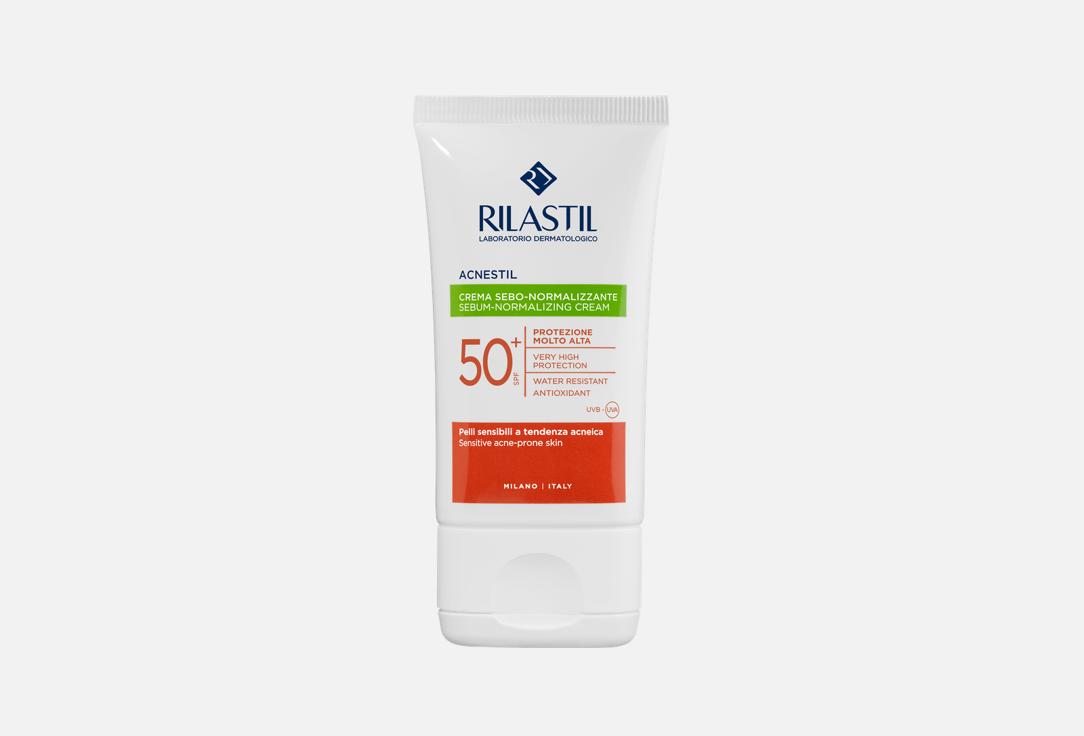 Rilastil Mattifying sunscreen for oily and acne-prone skin SPF 50+ Acnestil 40 ml Rilastil Mattifying sunscreen for oily and acne-prone skin SPF 50+ Acnestil
