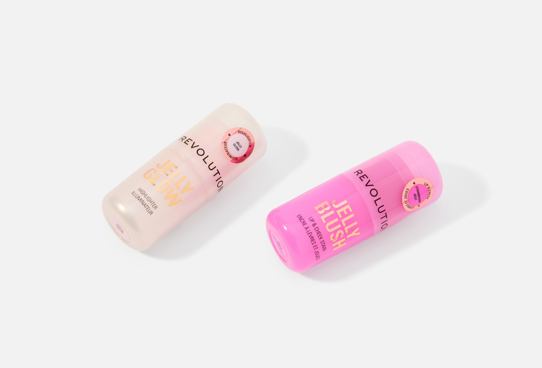 MakeUp Revolution Blush & Highlighter Set Jelly Blush & Highlighter duo