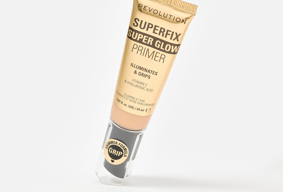 MakeUp Revolution Smoothing face primer Superfix Grip Gold 24 ml MakeUp Revolution Smoothing face primer Superfix Grip
