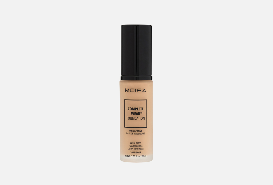 MOIRA Full-coverage long-wear liquid foundation Complete Wear 150, Barely Beige 1 pcs MOIRA Full-coverage long-wear liquid foundation Complete Wear
