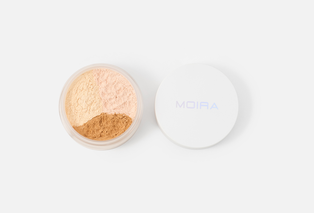 MOIRA Color-correcting loose setting powder Set & Correct 003, Medium 1 pcs MOIRA Color-correcting loose setting powder Set & Correct