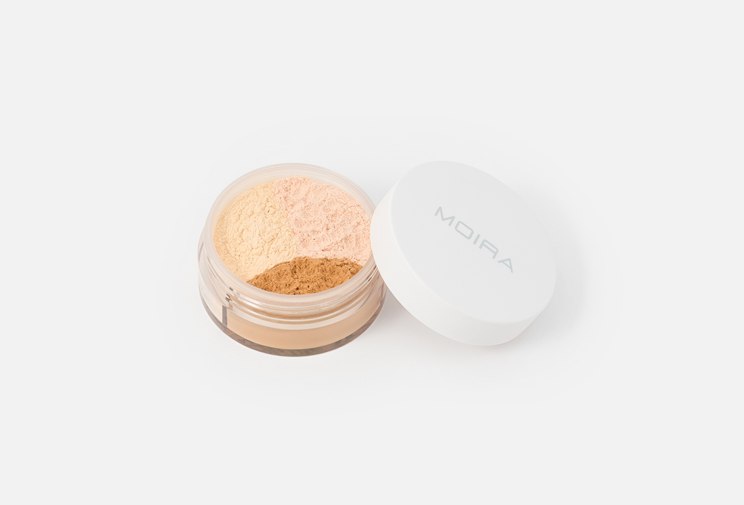 MOIRA Color-correcting loose setting powder Set & Correct 003, Medium 1 pcs MOIRA Color-correcting loose setting powder Set & Correct