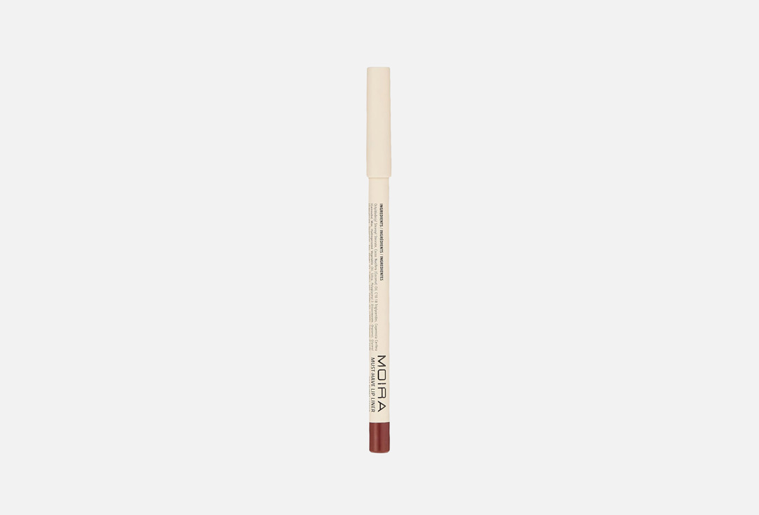MOIRA Long-wear creamy lip liner pencil Must-Have Lip Liner 011, Very Brown 1 pcs MOIRA Long-wear creamy lip liner pencil Must-Have Lip Liner