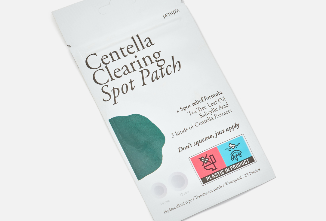 PETITFEE Targeted acne treatment Centella Spot Patch 23 pcs PETITFEE Targeted acne treatment Centella Spot Patch