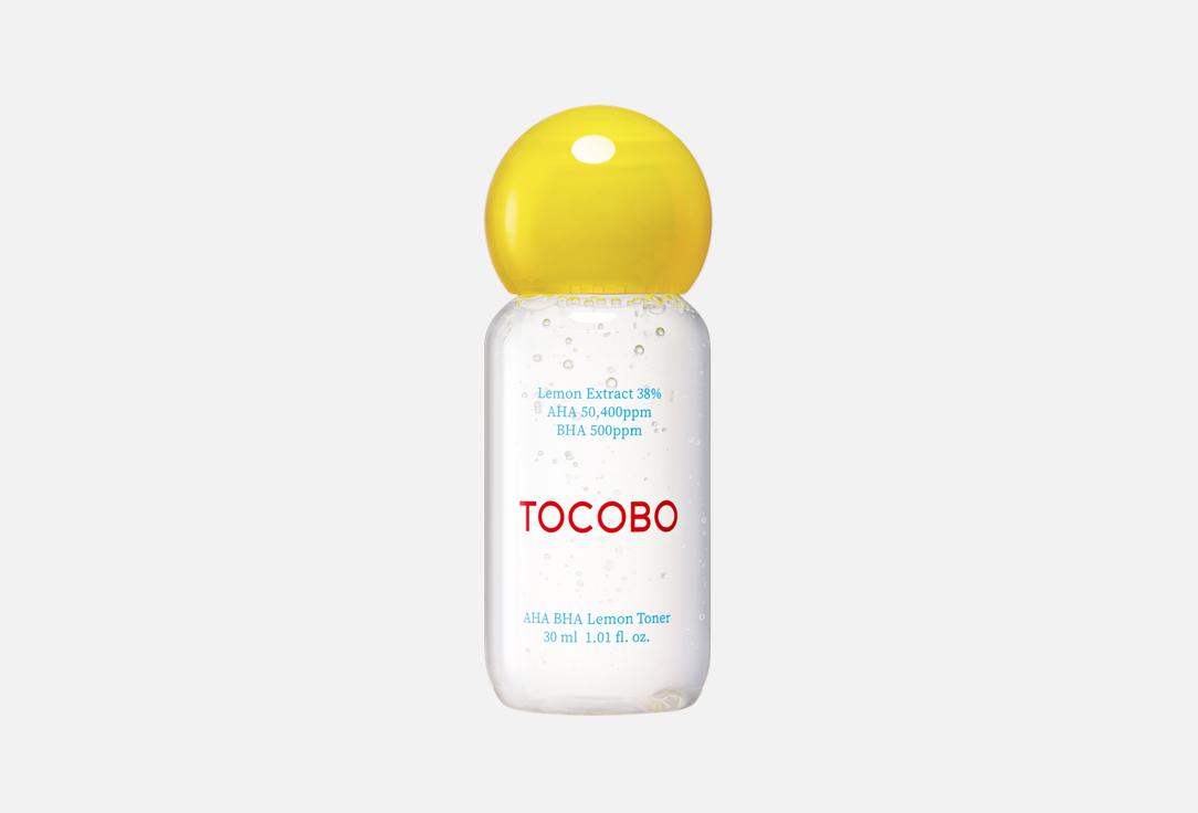 TOCOBO Отшелушивающий и осветляющий тонер AHA BHA Lemon Toner Mini