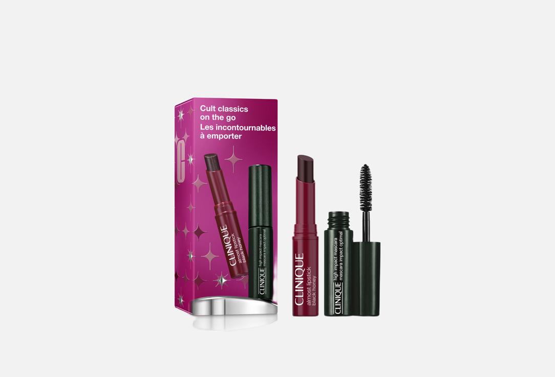 Clinique lip and lash duo set Cult Classics On The Go 2 pcs Clinique lip and lash duo set Cult Classics On The Go