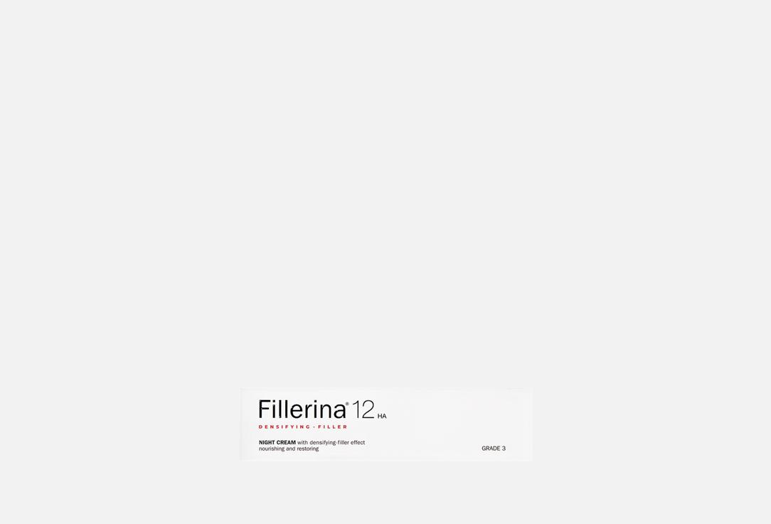Fillerina Repairing Night Face Cream Densifying Filler Grade 3