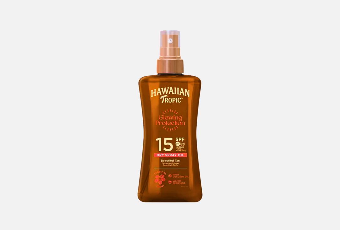 Hawaiian Tropic Sunscreen oil SPF 15 Glowing Protection Dry Oil 200 ml Hawaiian Tropic Sunscreen oil SPF 15 Glowing Protection Dry Oil