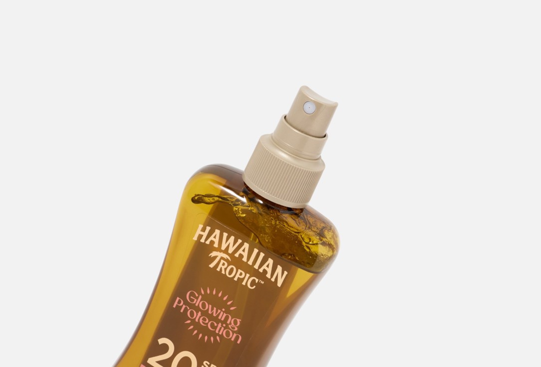 Hawaiian Tropic Sunscreen oil SPF 20 Glowing Protection Dry Oil 200 ml Hawaiian Tropic Sunscreen oil SPF 20 Glowing Protection Dry Oil
