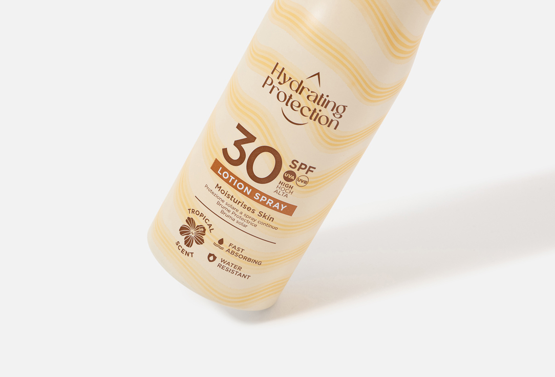 Hawaiian Tropic Sunscreen spray SPF 30 Hydrating Protection Continuous Spray 177 ml Hawaiian Tropic Sunscreen spray SPF 30 Hydrating Protection Continuous Spray