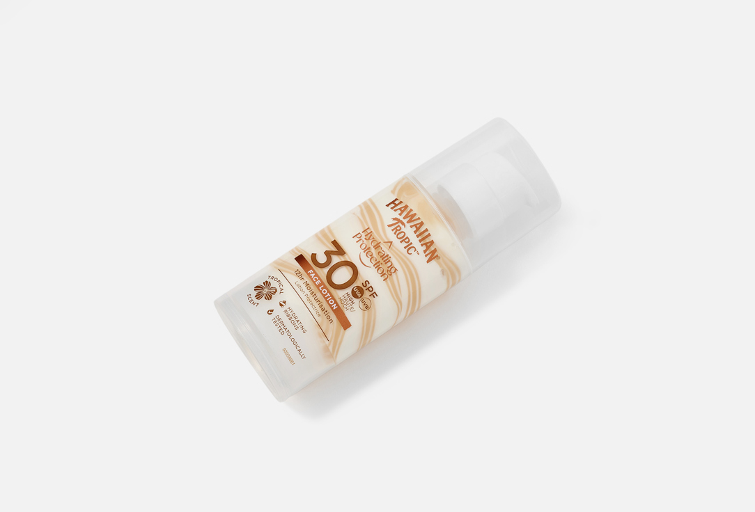 Hawaiian Tropic Sunscreen Lotion SPF 30 Hydrating Protection Face Lotion 50 ml Hawaiian Tropic Sunscreen Lotion SPF 30 Hydrating Protection Face Lotion