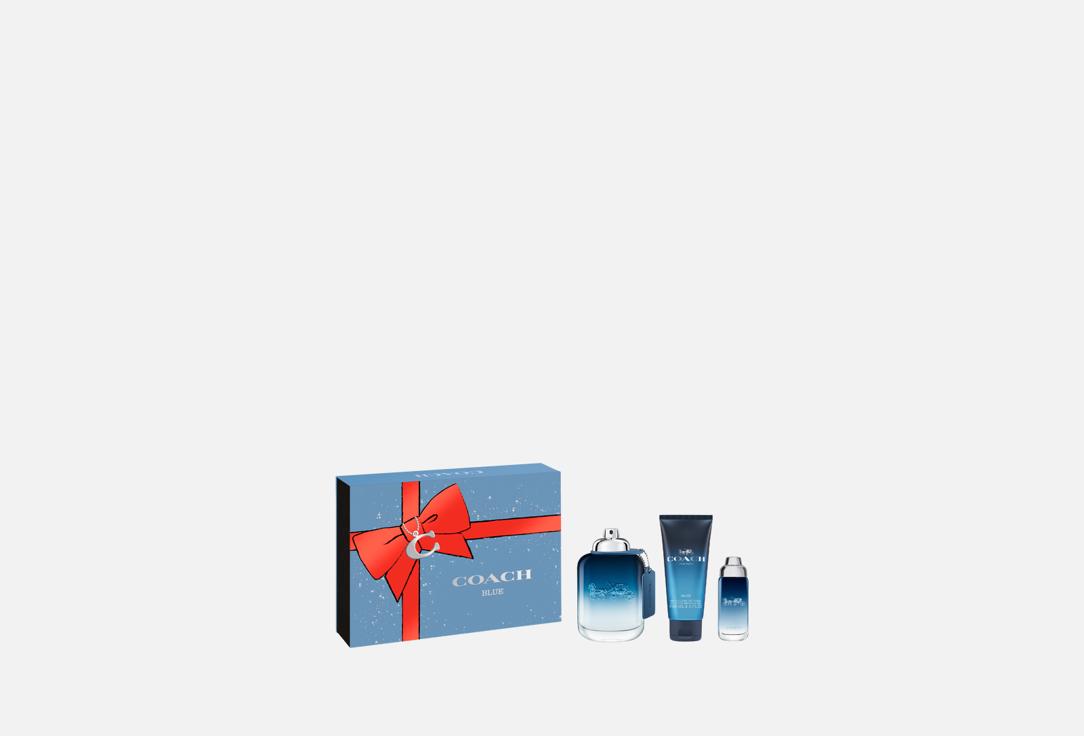 Coach Eau De Toilette & Shower Gel Set Man Blue