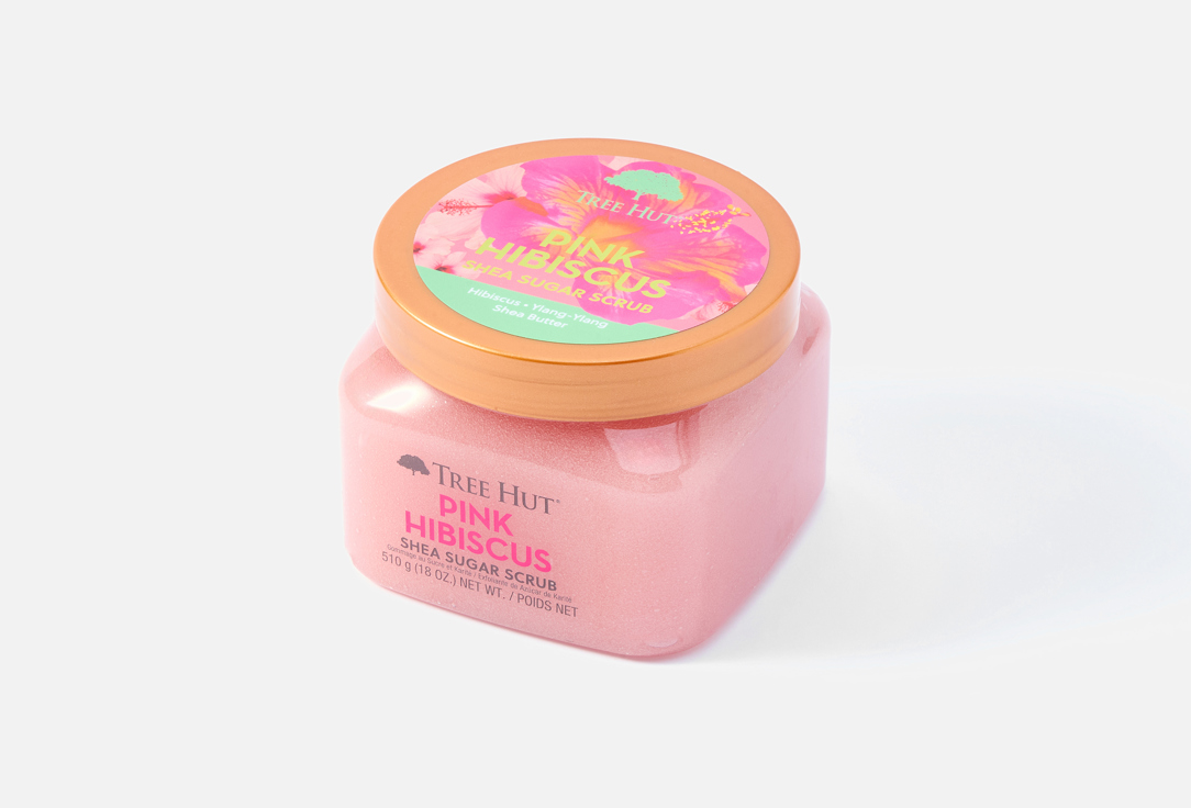 Tree Hut Shea Sugar Body Scrub Pink Hibiscus 510 g Tree Hut Shea Sugar Body Scrub Pink Hibiscus