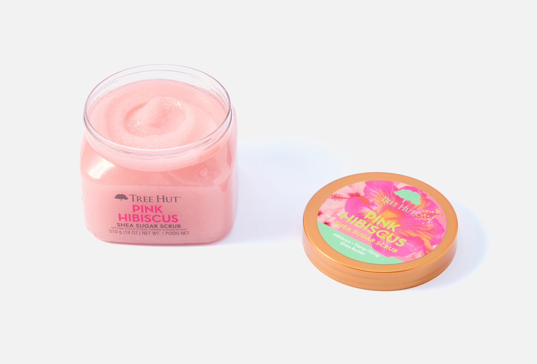 Tree Hut Shea Sugar Body Scrub Pink Hibiscus 510 g Tree Hut Shea Sugar Body Scrub Pink Hibiscus