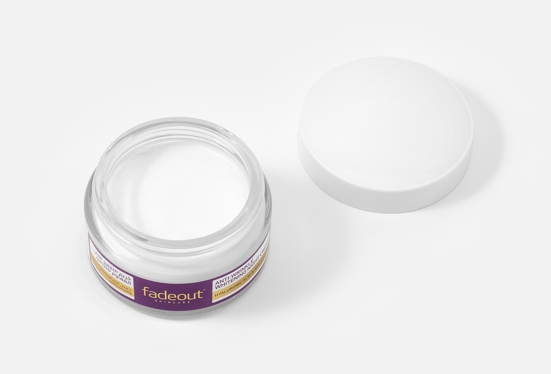 FADE OUT Anti-aging Face Cream Anti Wrinkle Brightening Night Cream 50 ml FADE OUT Anti-aging Face Cream Anti Wrinkle Brightening Night Cream
