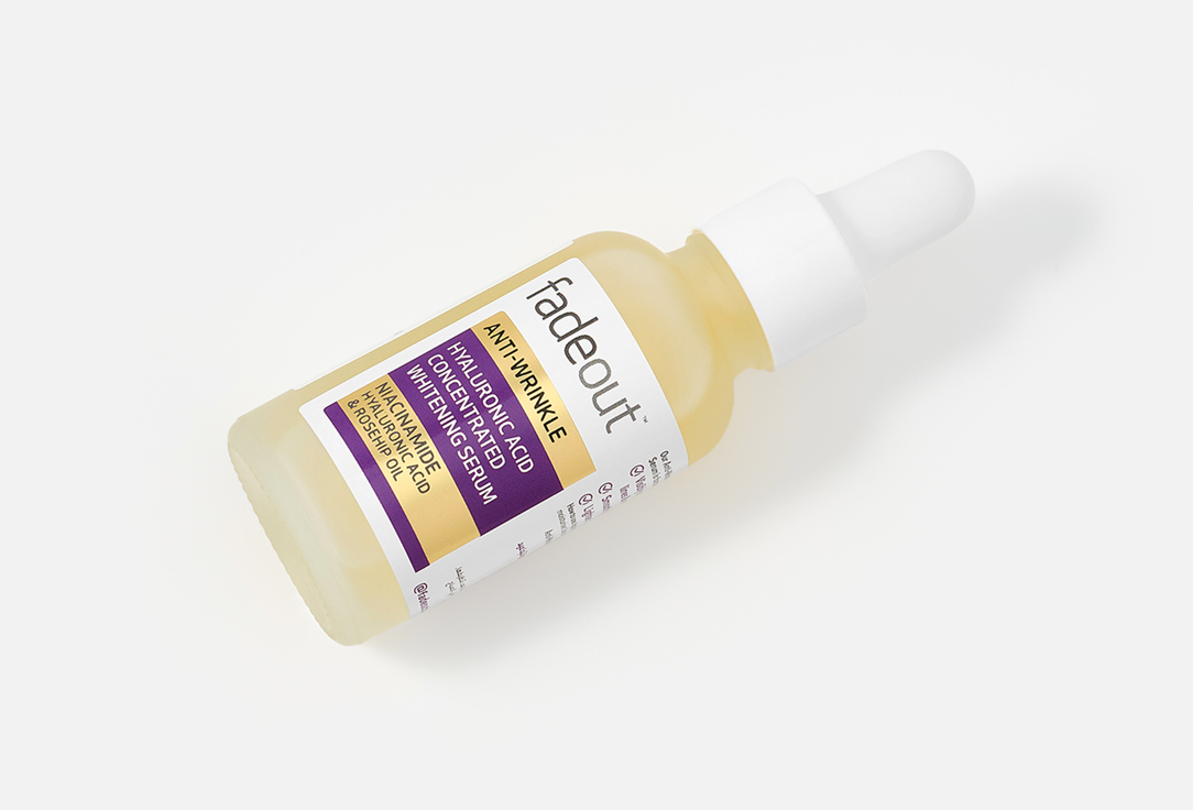FADE OUT Anti-aging Face Serum Anti-Wrinkle Concentrated Brightening Serum 30 ml FADE OUT Anti-aging Face Serum Anti-Wrinkle Concentrated Brightening Serum