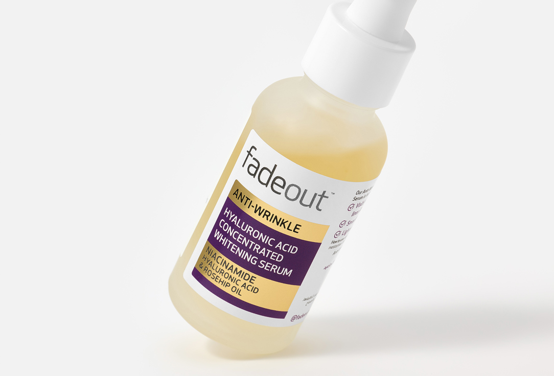 FADE OUT Anti-aging Face Serum Anti-Wrinkle Concentrated Brightening Serum 30 ml FADE OUT Anti-aging Face Serum Anti-Wrinkle Concentrated Brightening Serum