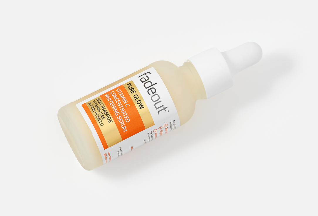 FADE OUT Whitening Face Serum Pure Glow Concentrated Brightening Serum 30 ml FADE OUT Whitening Face Serum Pure Glow Concentrated Brightening Serum