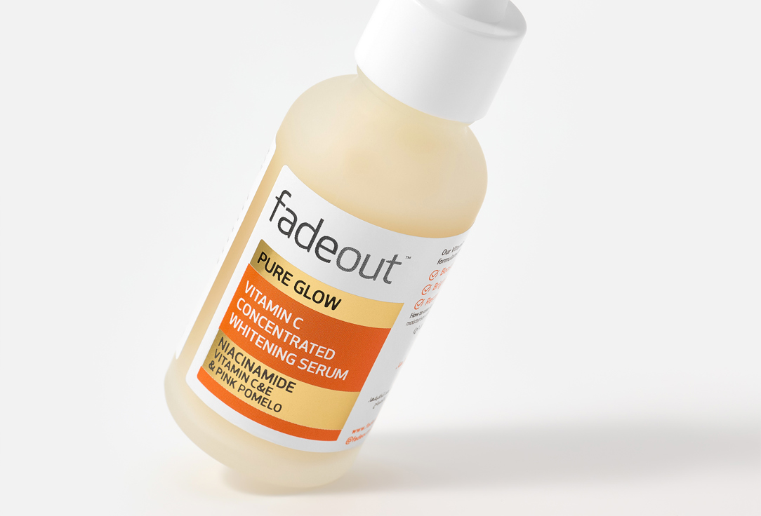 FADE OUT Whitening Face Serum Pure Glow Concentrated Brightening Serum 30 ml FADE OUT Whitening Face Serum Pure Glow Concentrated Brightening Serum