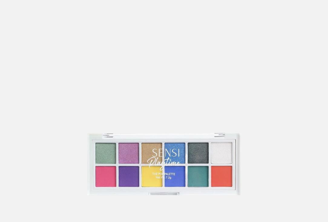 SENSI colorful eyeshadow palette Playtime The Pop Palette