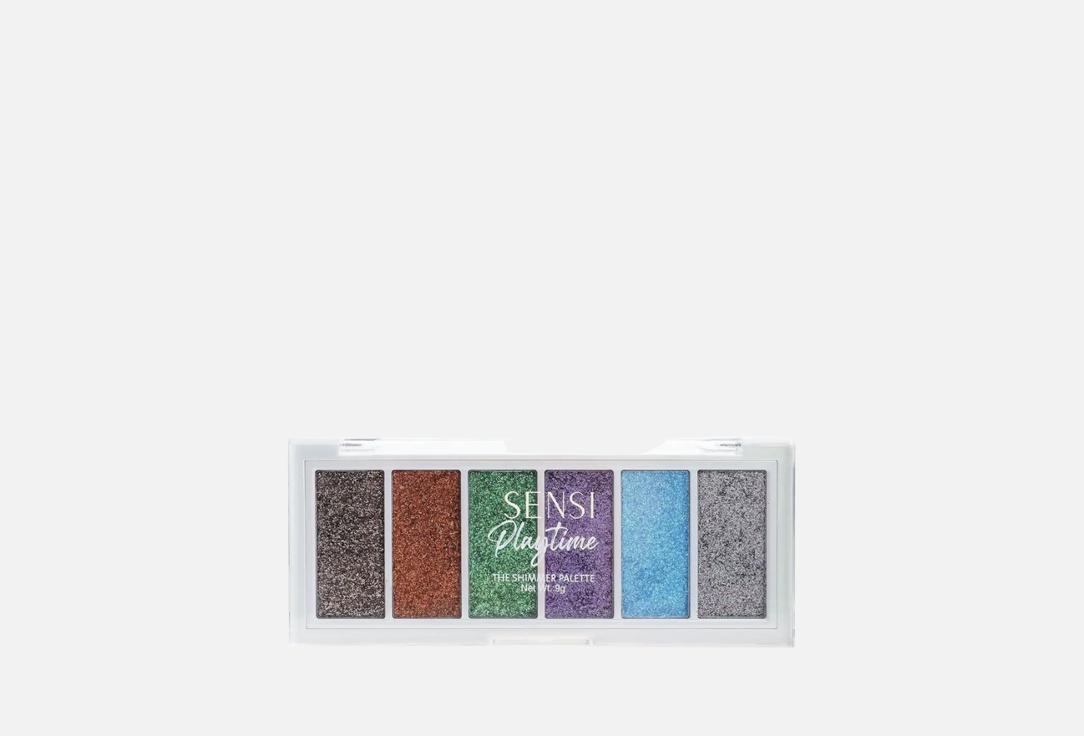 SENSI shimmer eyeshadow palette Playtime The Shimmer Palette