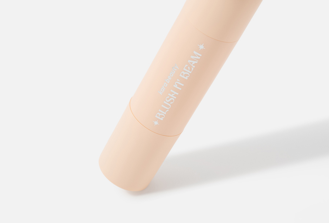 KARA BEAUTY Dual cream blush & highlighter stick Blush N’ Beam Clear 14.7 ml KARA BEAUTY Dual cream blush & highlighter stick Blush N’ Beam