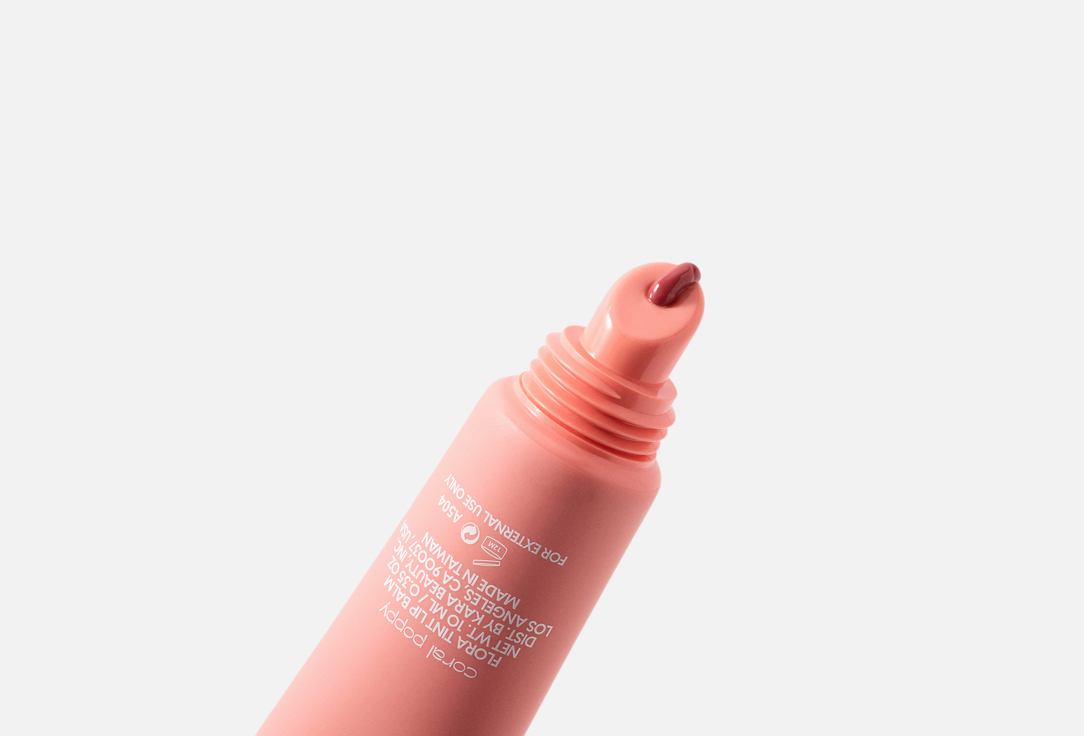 KARA BEAUTY lip balm Flora Tint Coral Poppy 3.2 g KARA BEAUTY lip balm Flora Tint