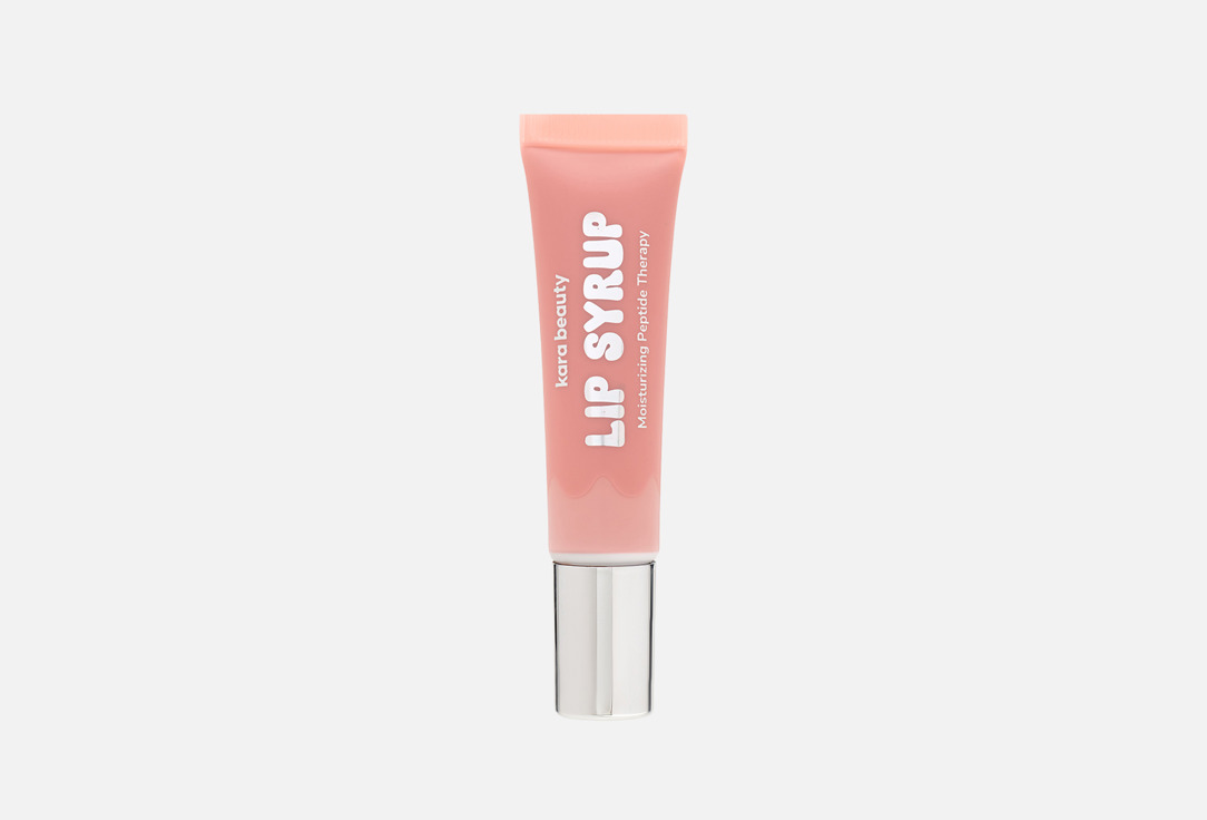 KARA BEAUTY Moisturizing lip treatment Lip Syrup Milky Peach 10 ml KARA BEAUTY Moisturizing lip treatment Lip Syrup