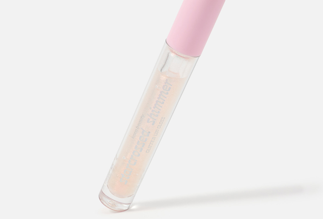 KARA BEAUTY Shimmer glitter high-shine lip gloss Starcrossed Shimmer